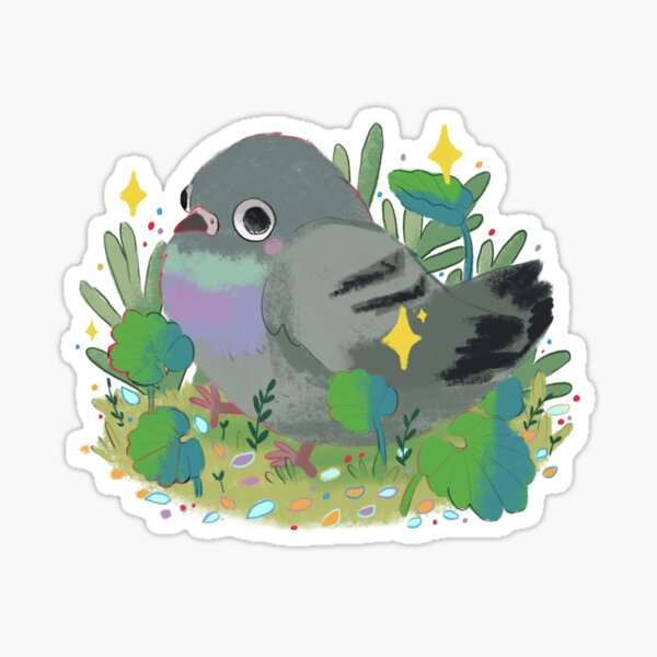 Item preview, Cute Pigeon illustration  designed and sold by Mayarart.