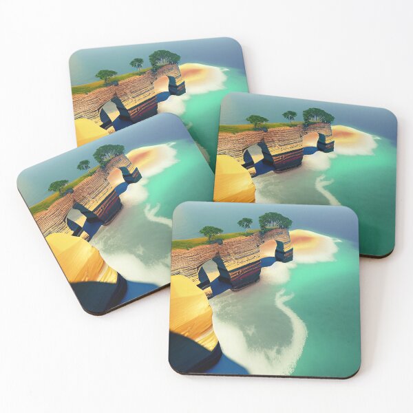 Item preview, landscape at sunrise from the horizon over the sea, seen from the top of a cliff designed and sold by paolboa.