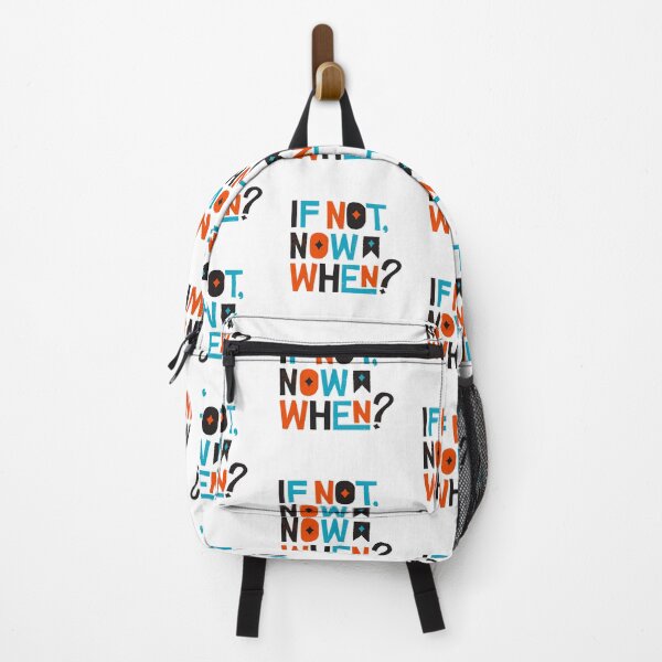 Item preview, If Not Now, When? - Inspirational and Motivational Quote designed and sold by greenoriginals.