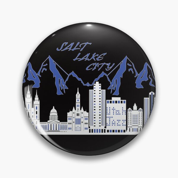 Item preview, Salt Lake City Skyline designed and sold by jmcreativeideas.