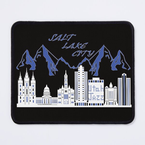 Item preview, Salt Lake City Skyline designed and sold by jmcreativeideas.