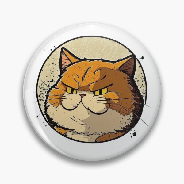Item preview, Smirking cat designed and sold by PsychoBlob.