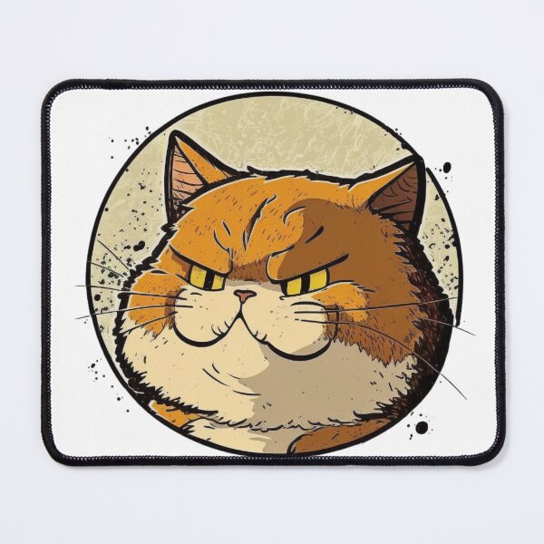 Item preview, Smirking cat designed and sold by PsychoBlob.