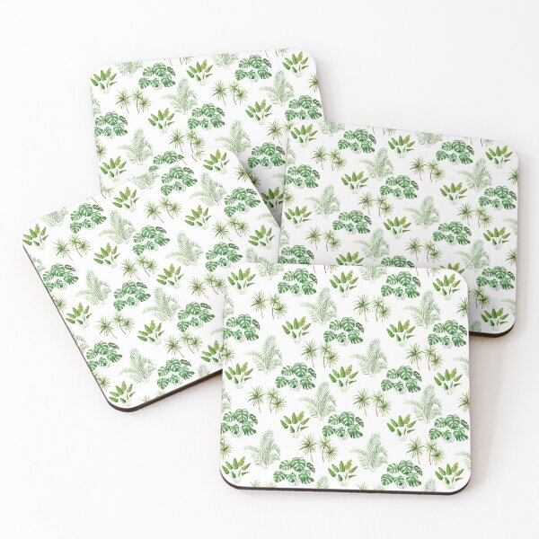 Item preview, Beachy Island Style Tropical Houseplants Pattern designed and sold by HHeartsDesigns.
