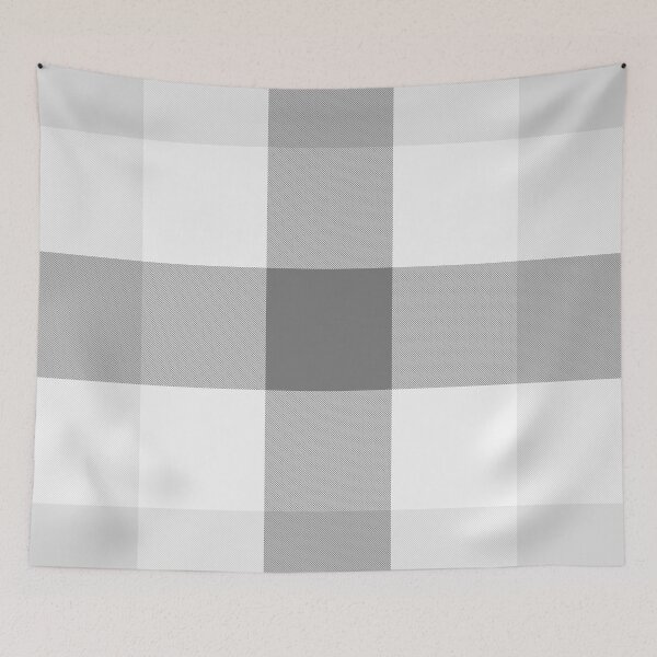 Item preview, Black and Gray Tartan Plaid | Modern and unique stripes design designed and sold by TheWalnut.