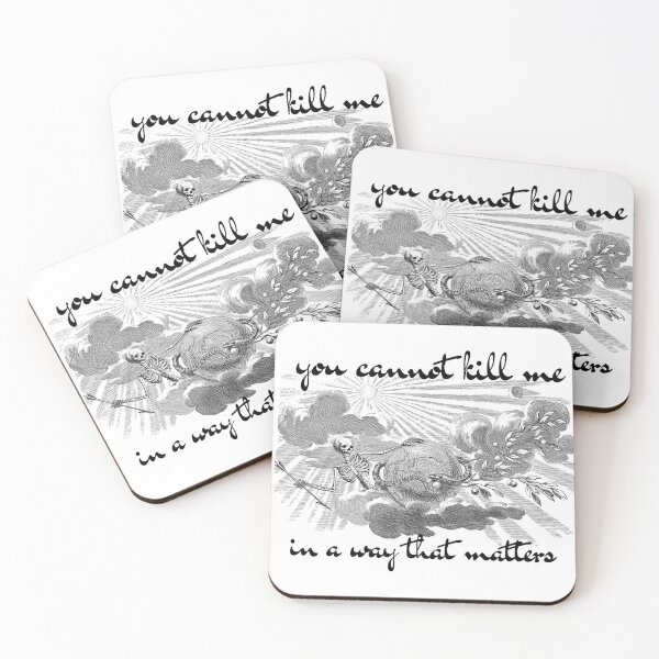 Item preview, You Cannot Kill Me in a Way That Matters pt 3 designed and sold by Allison Sharaf.