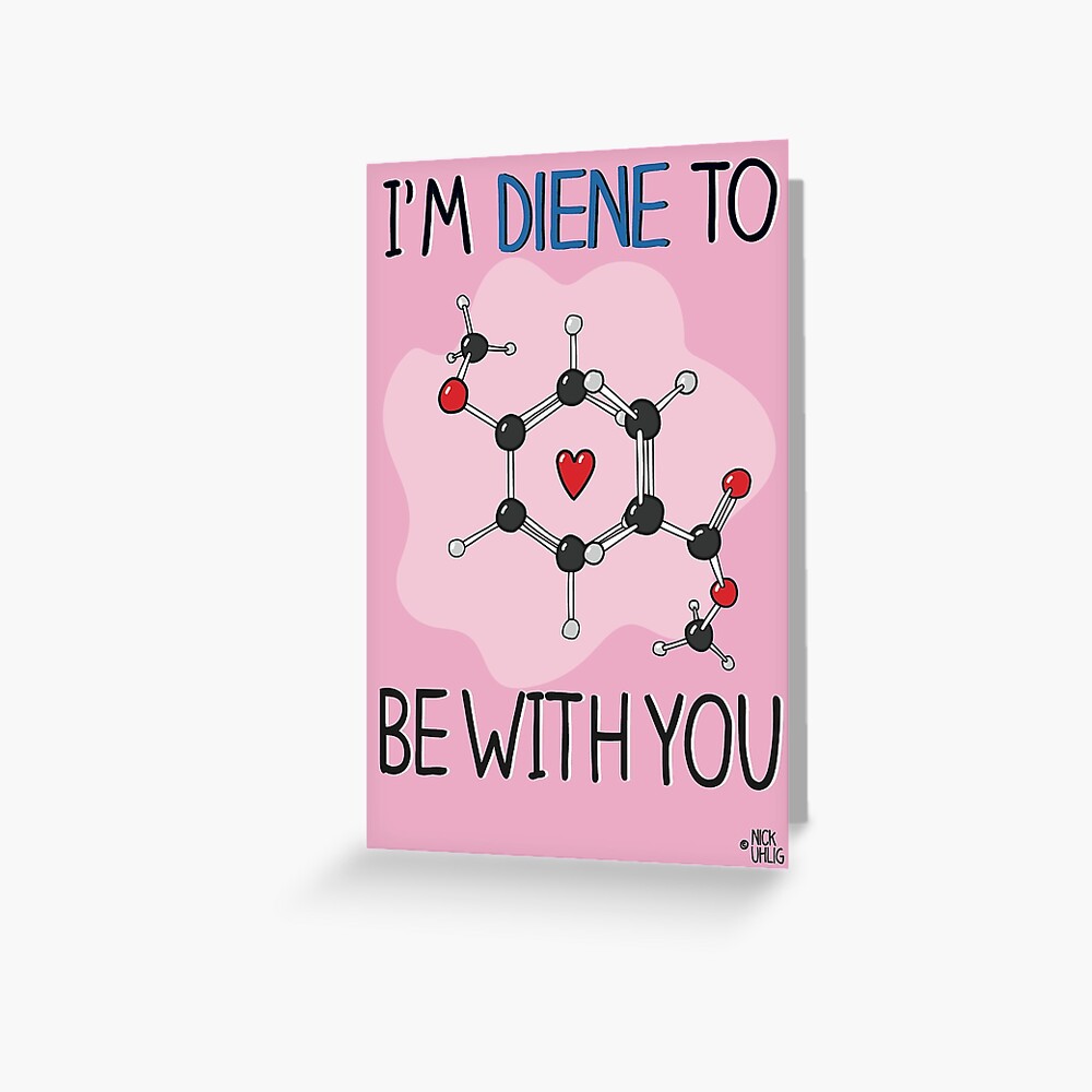 Diene to be with you Greeting Card
