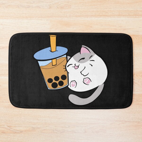 Item preview, Boba Cat designed and sold by Designerbkj ⭐️⭐️⭐️⭐️.