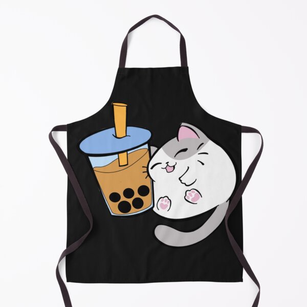 Item preview, Boba Cat designed and sold by Designerbkj ⭐️⭐️⭐️⭐️.