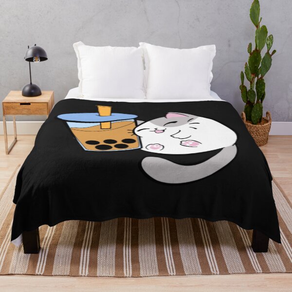 Item preview, Boba Cat designed and sold by Designerbkj ⭐️⭐️⭐️⭐️.