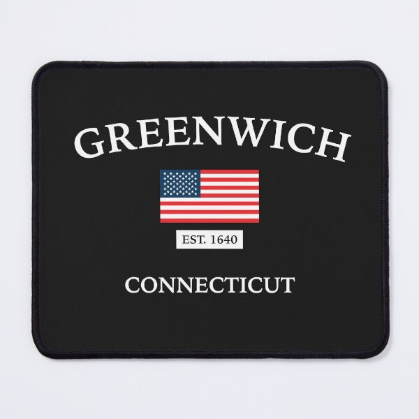 Item preview, Greenwich CT with Flag designed and sold by Marek Boltruczuk.