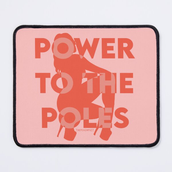 Item preview, Power To The Poles - The Peach Fuzz designed and sold by Elizabeth Hudy.