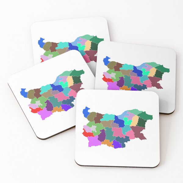 Item preview, Bulgaria Color Map designed and sold by Pixel4Art.