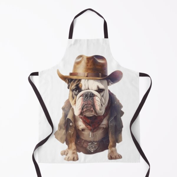 Item preview, Bulldog Cowboy designed and sold by AdvancedApe.