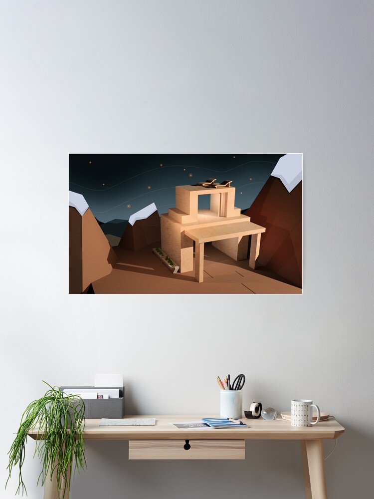 Thumbnail 1 of 3, Poster, Cabin 2 designed and sold by mikehealy.