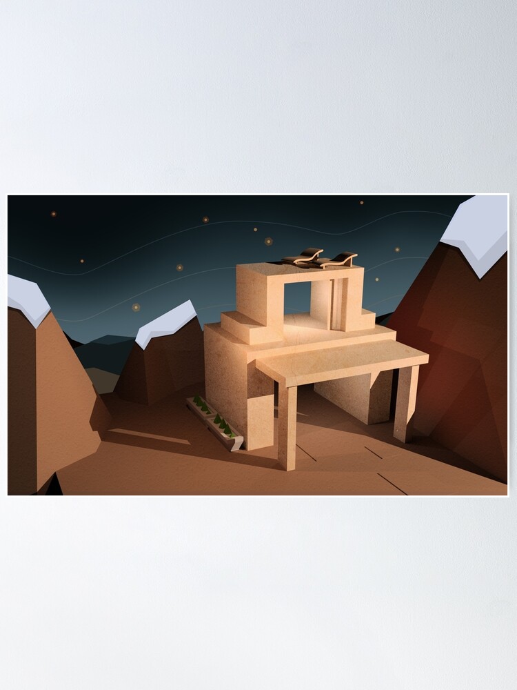 Thumbnail 2 of 3, Poster, Cabin 2 designed and sold by mikehealy.
