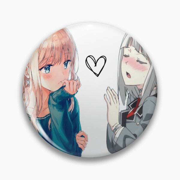 Item preview, anime 2 girl decals designed and sold by MOMO155.