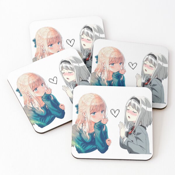 Item preview, anime 2 girl decals designed and sold by MOMO155.