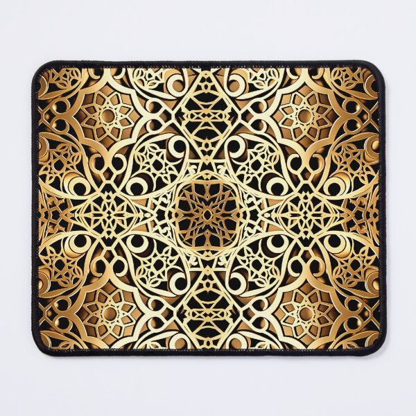Item preview, Gold Filigree Arabic Pattern Unique and Elegant Design designed and sold by thearttist.