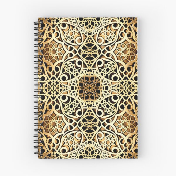 Item preview, Gold Filigree Arabic Pattern Unique and Elegant Design  designed and sold by thearttist.