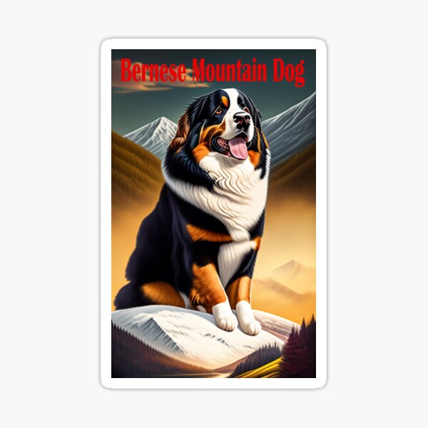 Bernese Mountain Dog Sticker