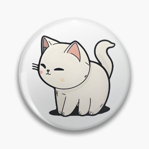 Item preview, Cute baby white cat, japanese aesthetic designed and sold by LorandQuest.