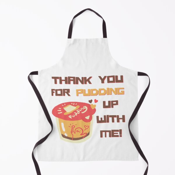 Item preview, Thank You For Pudding Up With Me! Valentine's Day Pun Design designed and sold by Pun Intended.