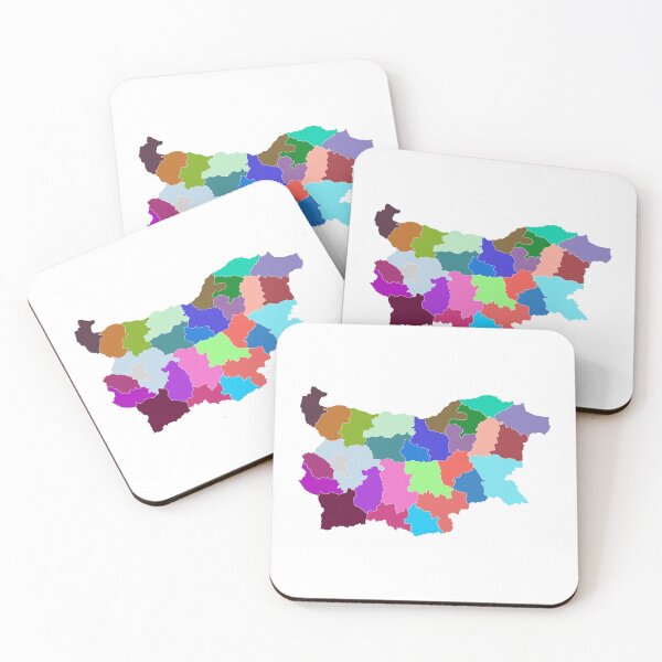 Item preview, Bulgaria Color Map designed and sold by Pixel4Art.