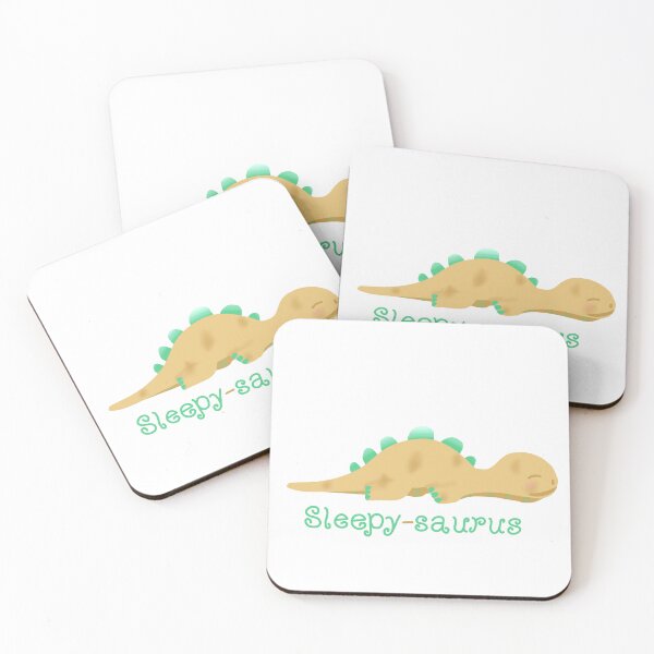 Item preview, Sleepy-saurus (yellow dinosaur) designed and sold by Becky-Marie.