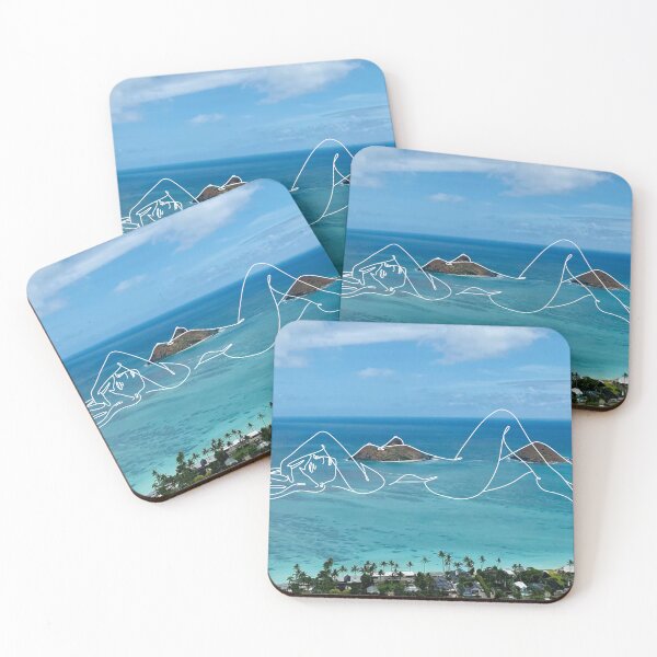 Item preview, Lanikai Lady designed and sold by ArtByBaird.