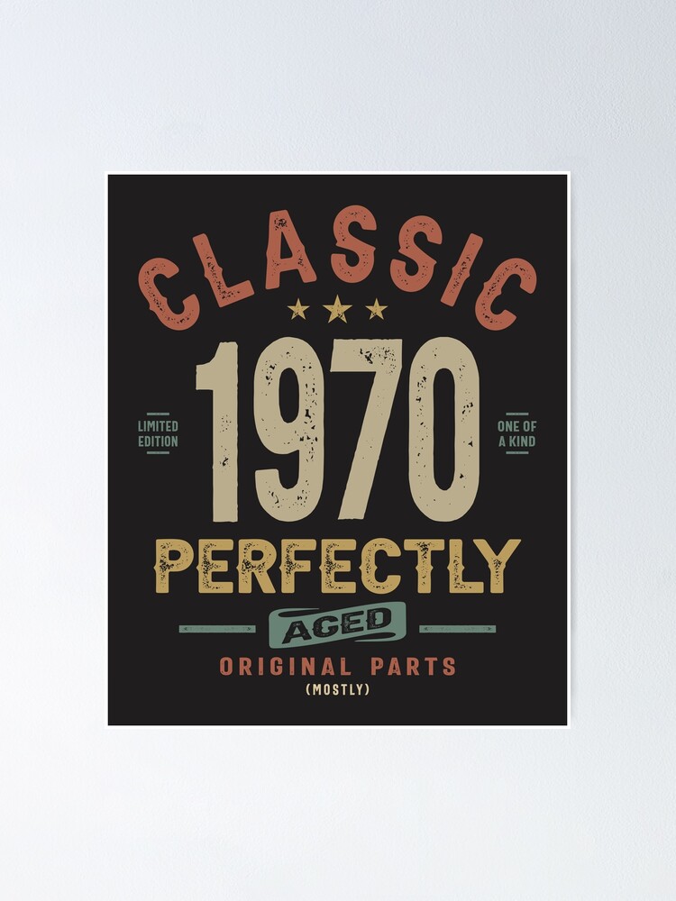 1970 Birthday 54 Years Old