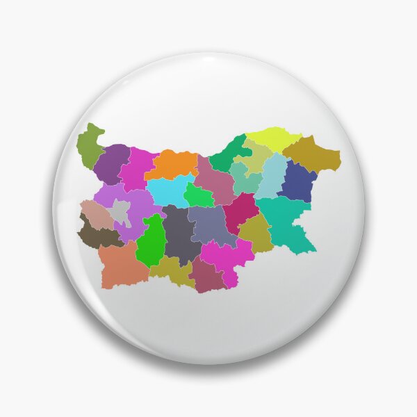 Item preview, Bulgaria Color Map designed and sold by Pixel4Art.