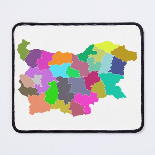 Item preview, Bulgaria Color Map designed and sold by Pixel4Art.