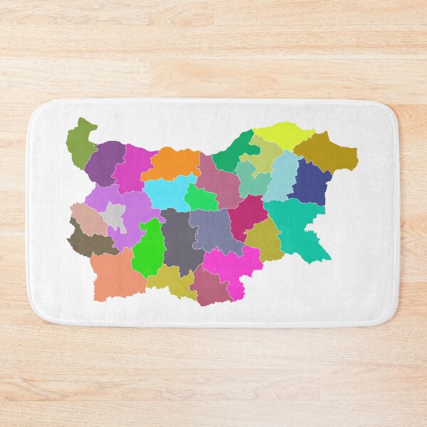 Item preview, Bulgaria Color Map designed and sold by Pixel4Art.