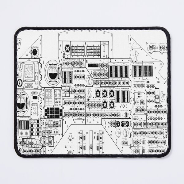 Item preview, Apollo Command Module Main Control Panel designed and sold by weirdcountry.