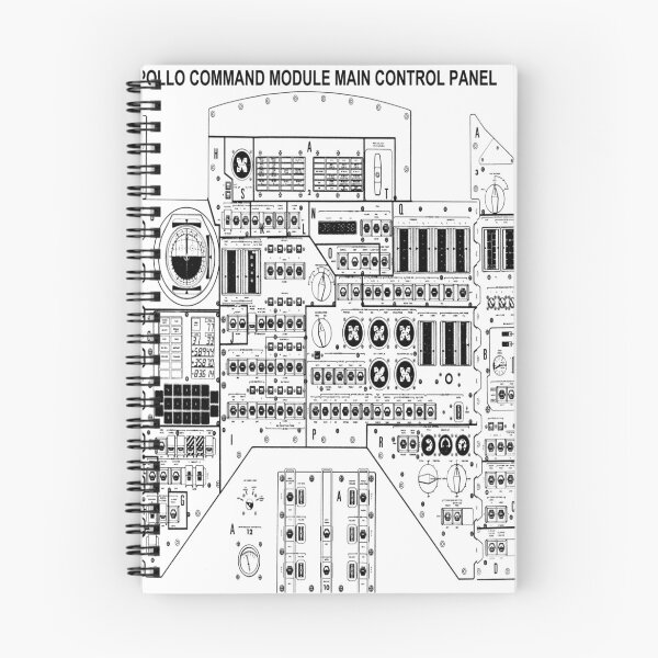 Item preview, Apollo Command Module Main Control Panel designed and sold by weirdcountry.