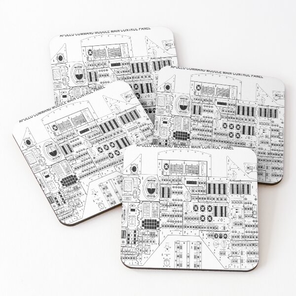 Item preview, Apollo Command Module Main Control Panel designed and sold by weirdcountry.
