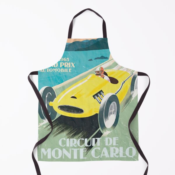 Item preview, Vintage Monaco Poster (Circuit de Monte Carlo) designed and sold by Numero14.