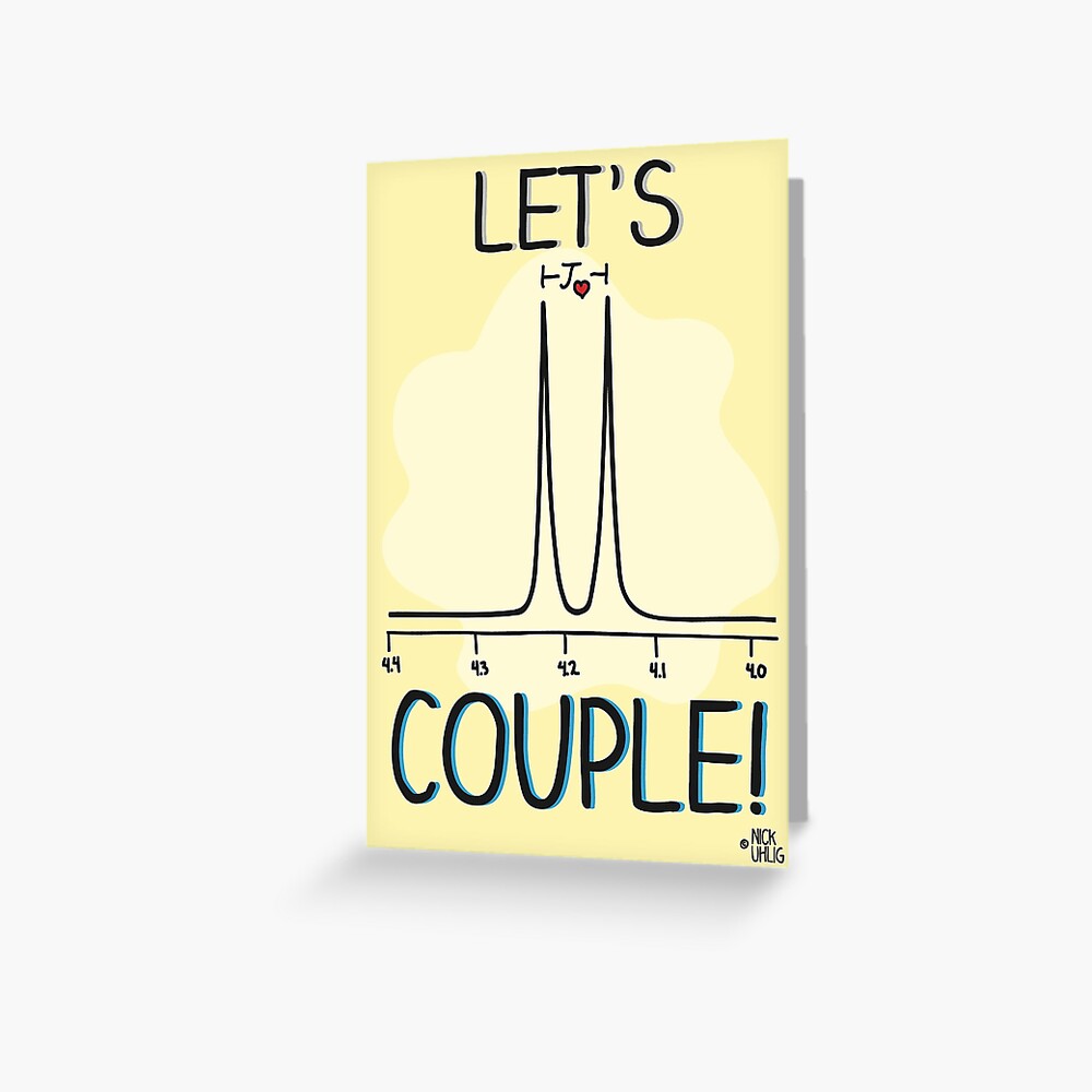 Let's couple! Greeting Card