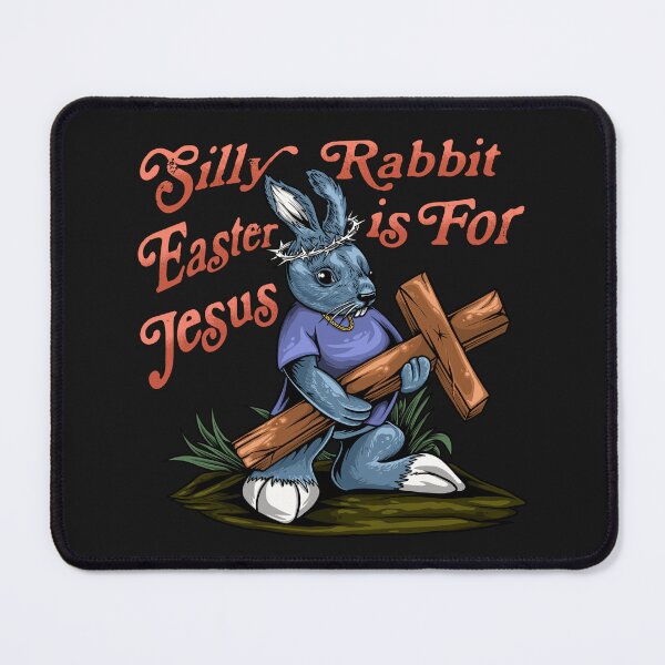 Item preview, Silly Rabbit Easter Is For Jesus - Funny Happy Easter - Rabbit Love - Jesus Easter designed and sold by Luvjesus2.