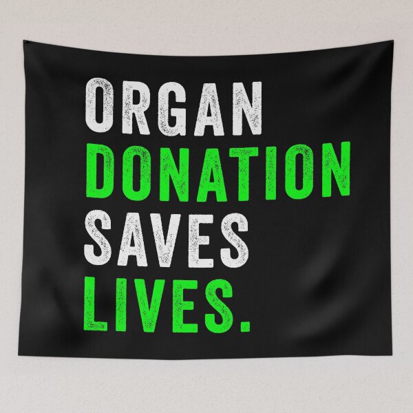 Item preview, Organ Donation Saves Lives designed and sold by Color-Sparkle.