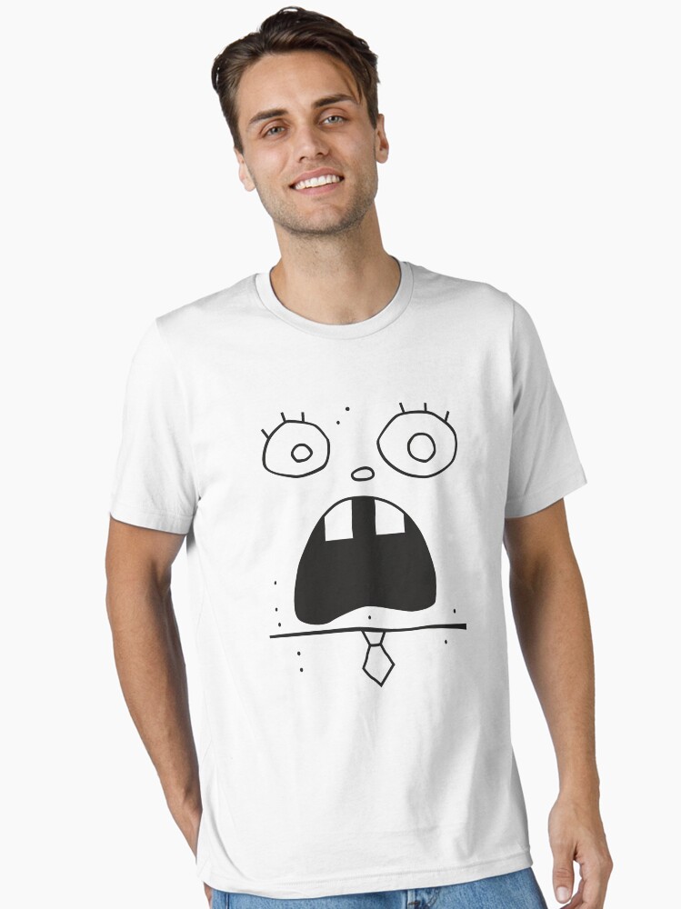 SpongeBob SquarePants Doodle Bob Face Costume T-Shirt SpongeBob SquarePants Doodle Bob Face Costume T-Shirt