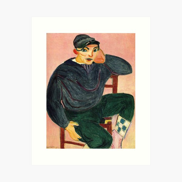 The Young Sailor II- Henri Matisse Art Print