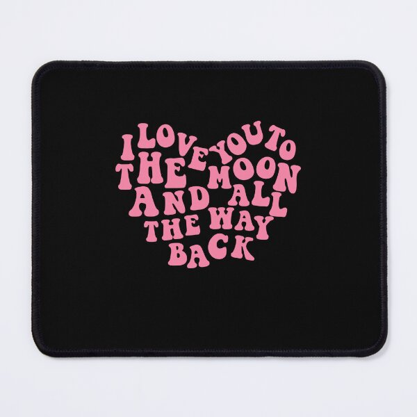 Item preview, I Love You To The Moon and Back - Pink Heart Custom (Marley) designed and sold by jessicaleah15.