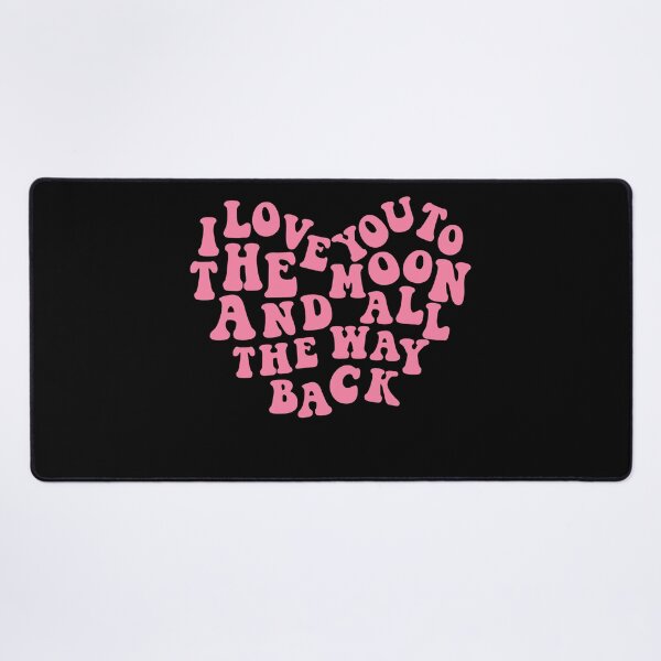Item preview, I Love You To The Moon and Back - Pink Heart Custom (Marley) designed and sold by jessicaleah15.