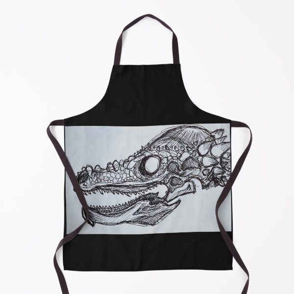 Item preview, Pachycephalosaur Skull Sketch designed and sold by kelcykent.