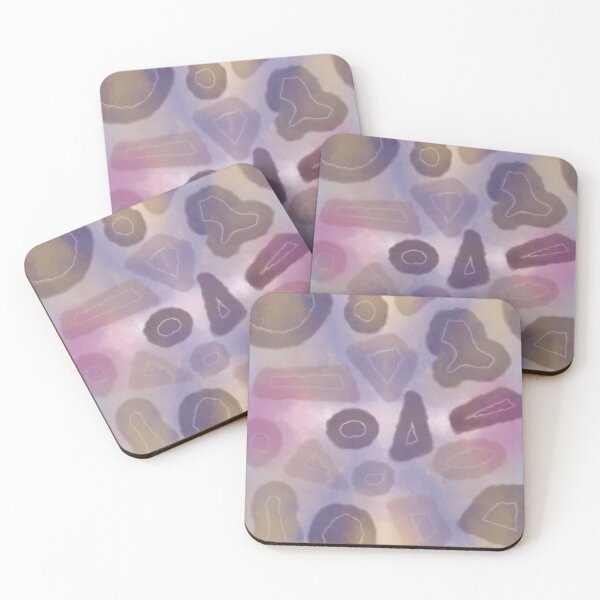 Item preview, Abstract shapes tie and dye seamless pattern designed and sold by chuckletuckle.