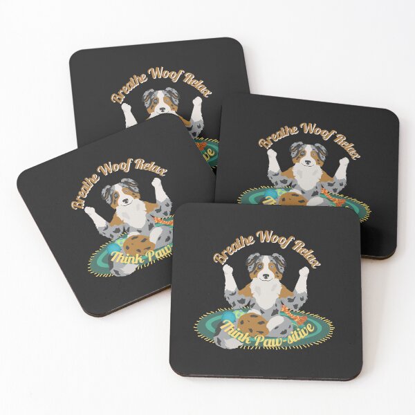 Item preview, Breathe, Woof, Relax - Think Paw-sitive designed and sold by Soundpups.