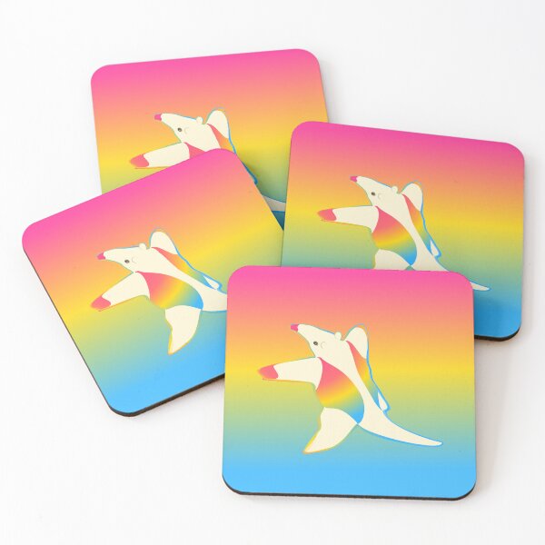 Item preview, anteater tamandua pan pride designed and sold by MiraNomegusta.