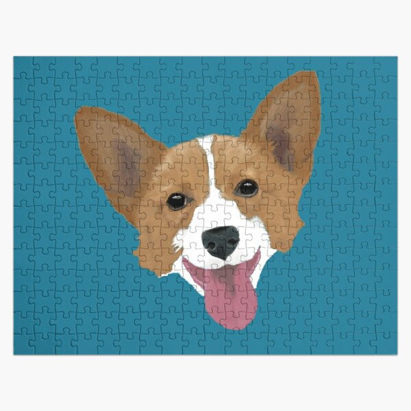 Corgi Puppy Jigsaw Puzzle for Sale by ArtistsQuest